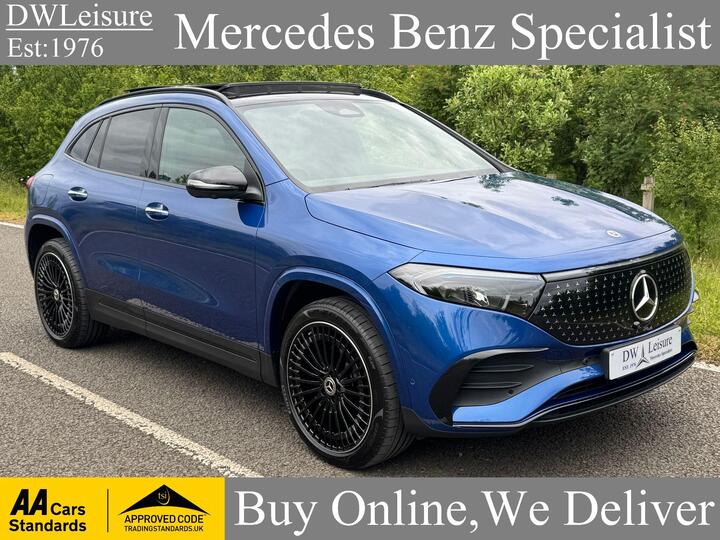 Mercedes-Benz EQA EQA 300 66.5kWh AMG Line (Premium Plus) Auto 4MATIC 5dr Mercedes-Benz EQA EQA 300 66.5kWh AMG Line (Premium Plus) Auto 4MATIC 5dr