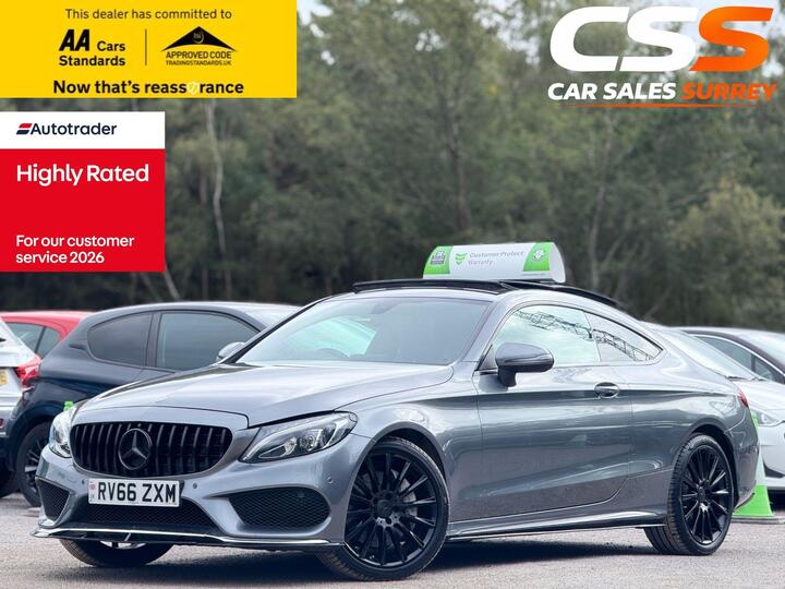 Mercedes-Benz C Class 2.1 C250d AMG Line (Premium) G-Tronic+ Euro 6 (s/s) 2dr