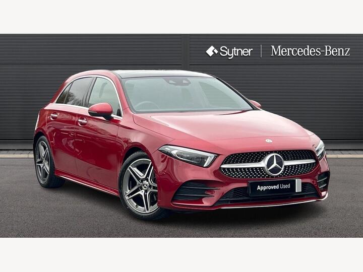 Mercedes-Benz A CLASS 1.3 A200 AMG Line (Premium Plus 2) 7G-DCT Euro 6 (s/s) 5dr Mercedes-Benz A CLASS 1.3 A200 AMG Line (Premium Plus 2) 7G-DCT Euro 6 (s/s) 5dr