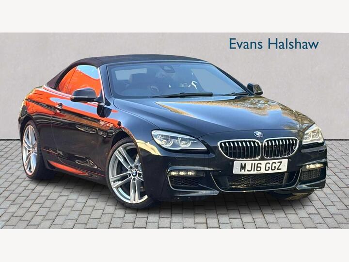 BMW 6 SERIES CONVERTIBLE 3.0 640i M Sport Auto Euro 6 (s/s) 2dr