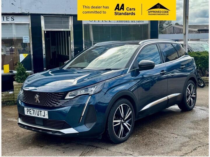 Peugeot 3008 1.6 13.2kWh GT E-EAT 4WD Euro 6 (s/s) 5dr