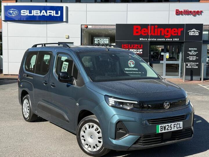 Vauxhall Combo Life Electric 52kWh Design XL MPV Auto 5dr (7.4kW Charger)
