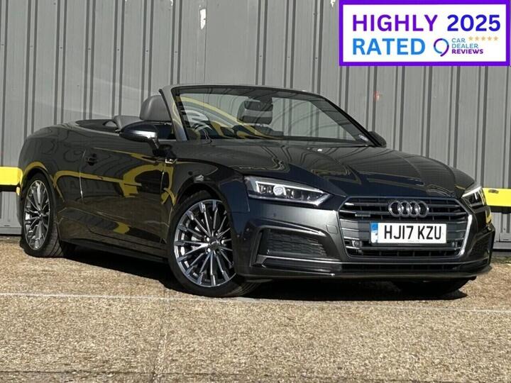 Audi A5 Cabriolet 2.0 TFSI S Line S Tronic Quattro Euro 6 (s/s) 2dr Audi A5 Cabriolet 2.0 TFSI S Line S Tronic Quattro Euro 6 (s/s) 2dr