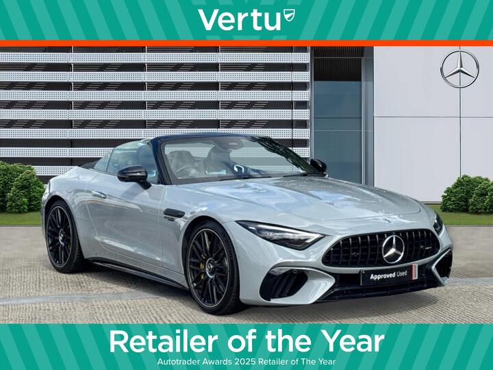 Mercedes-Benz SL 4.0 SL63 V8 BiTurbo AMG (Premium Plus) SpdS MCT 4MATIC+ Euro 6 (s/s) 2dr Mercedes-Benz SL 4.0 SL63 V8 BiTurbo AMG (Premium Plus) SpdS MCT 4MATIC+ Euro 6 (s/s) 2dr