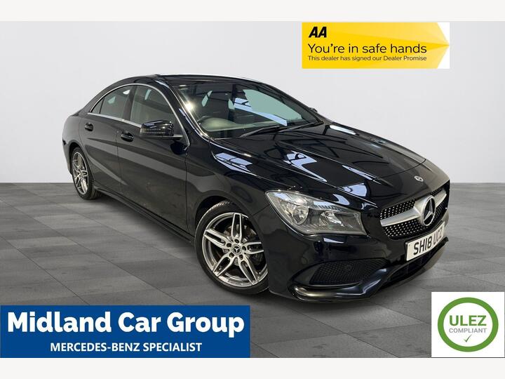 Mercedes-Benz CLA 1.6 CLA180 AMG Line Edition Coupe Euro 6 (s/s) 4dr