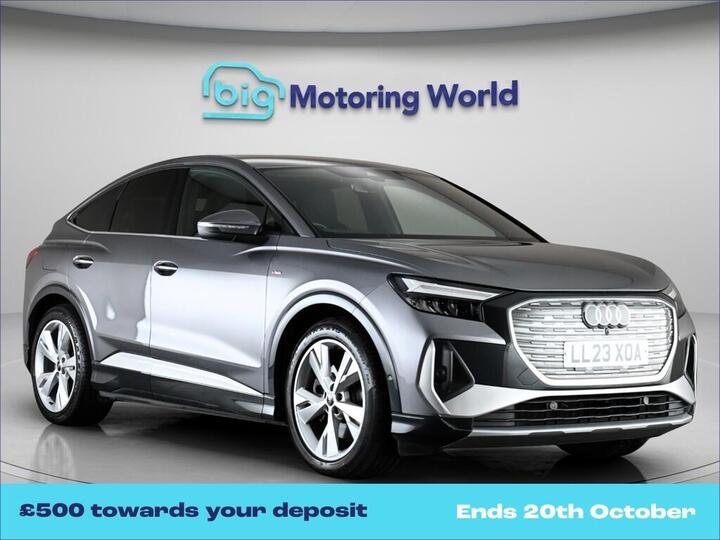 Audi Q4 E-tron 40 S Line Sportback Auto 5dr 82kWh