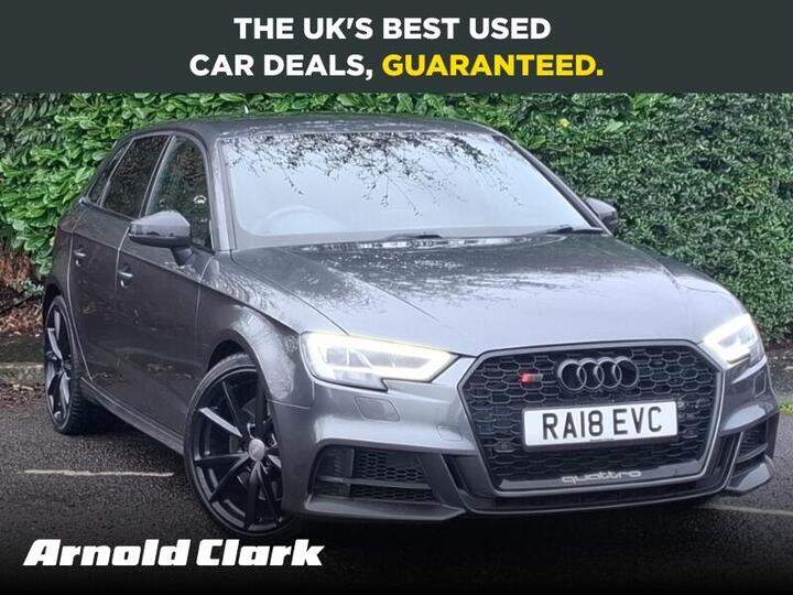 Audi S3 2.0 TFSI Black Edition Sportback S Tronic Quattro Euro 6 (s/s) 5dr