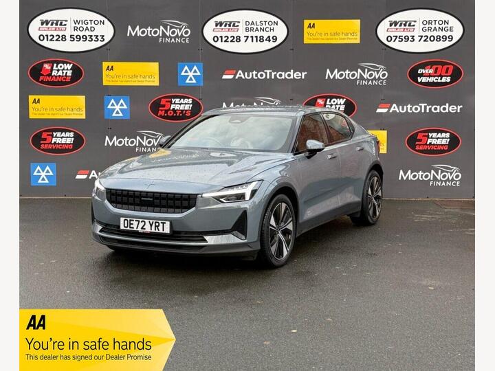Polestar POLESTAR 2 Dual Motor 78kWh Long Range Fastback Auto 4WDE 5dr