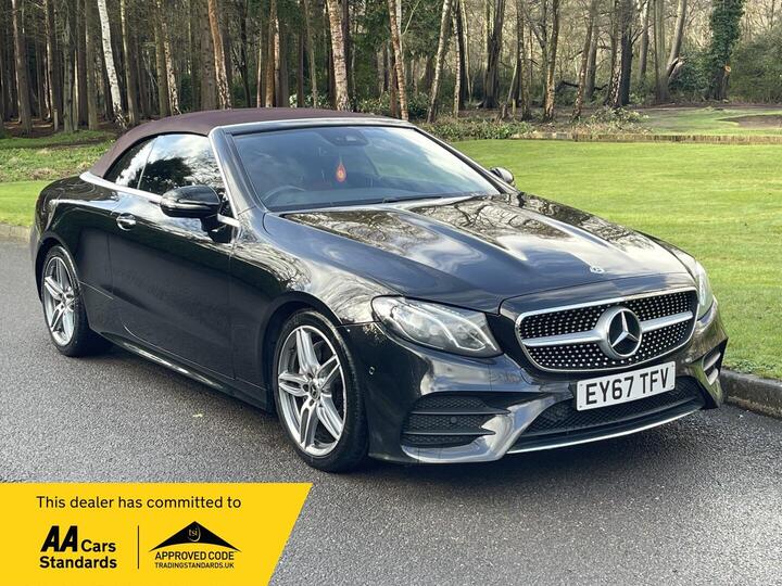 Mercedes-Benz E Class 2.0 E220d AMG Line (Premium) Cabriolet G-Tronic+ Euro 6 (s/s) 2dr