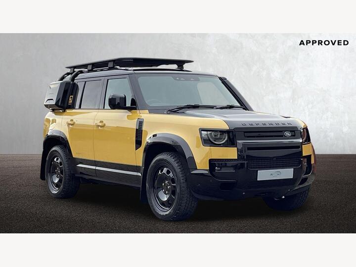 Land Rover Defender 110 3.0 D350 MHEV Trophy Edition Deep Sandglow Auto 4WD Euro 6 (s/s) 5dr