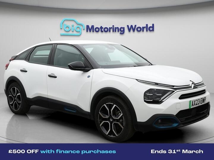 Citroen E-C4 50kWh Sense Auto 5dr (7.4kW Charger)