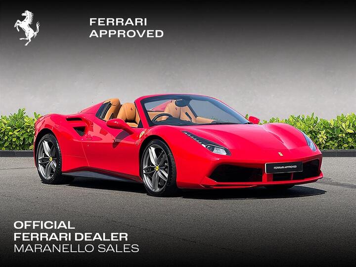 Ferrari 488 3.9T V8 Spider F1 DCT Euro 6 (s/s) 2dr