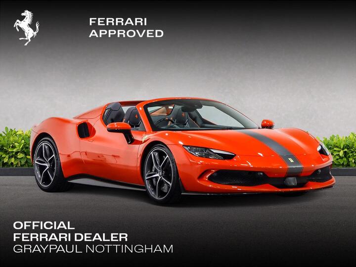 Ferrari 296 3.0T V6 7.45kWh Spider F1 DCT Euro 6 (s/s) 2dr