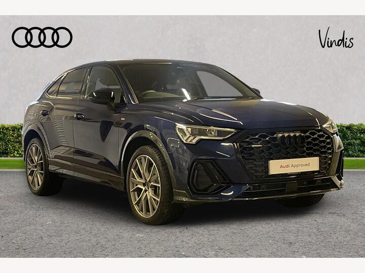 Audi Q3 Sportback 2.0 TDI 40 Black Edition Sportback S Tronic Quattro Euro 6 (s/s) 5dr