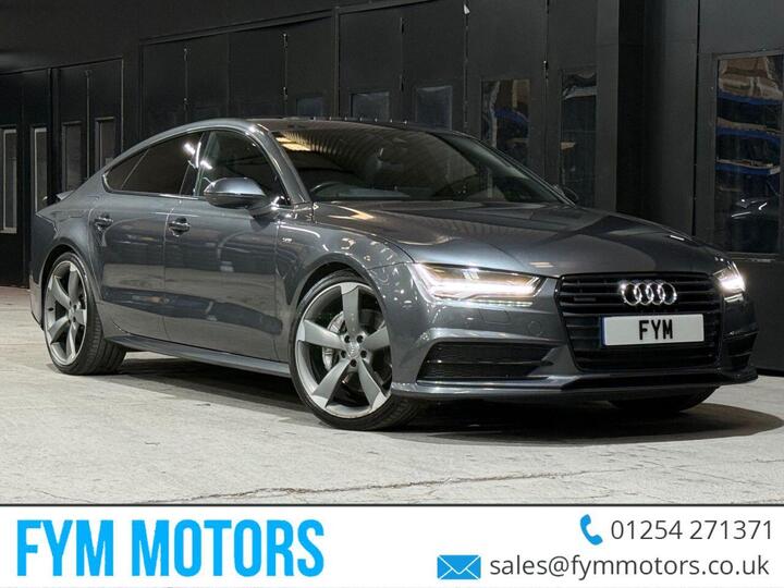 Audi A7 3.0 BiTDI V6 Black Edition Sportback Tiptronic Quattro Euro 6 (s/s) 5dr