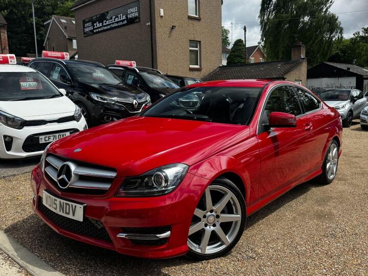 Mercedes-Benz C-CLASS 2.1 C220 CDI AMG Sport Edition G-Tronic+ Euro 5 (s/s) 2dr
