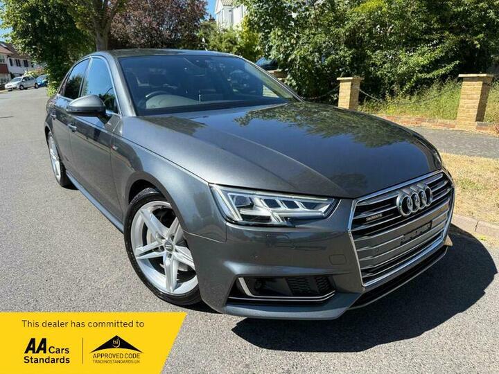 Audi A4 2.0 TFSI S Line S Tronic Quattro Euro 6 (s/s) 4dr