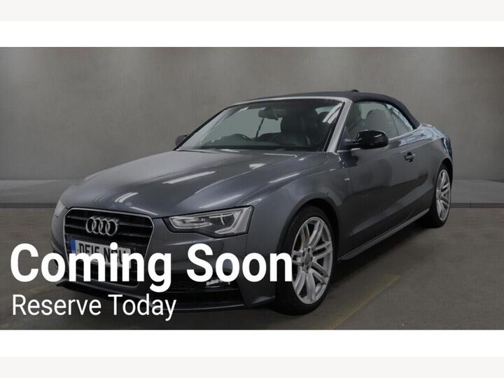 Audi A5 Cabriolet 2.0 TDI S Line Special Edition Plus Multitronic Euro 5 (s/s) 2dr