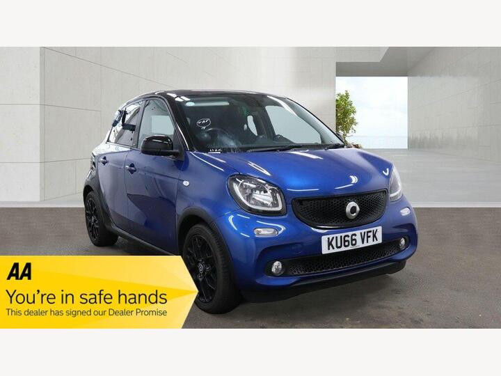 Smart Forfour 0.9T Prime Sport (Premium Plus) Twinamic Euro 6 (s/s) 5dr