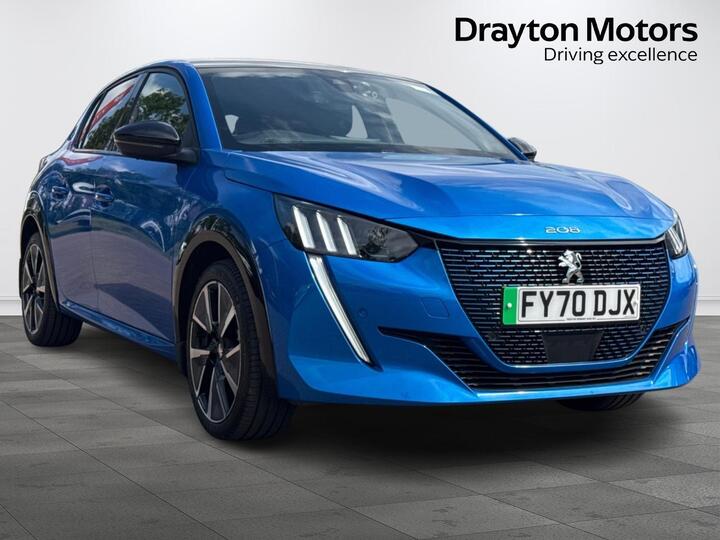 Peugeot E-208 50kWh GT Line Auto 5dr