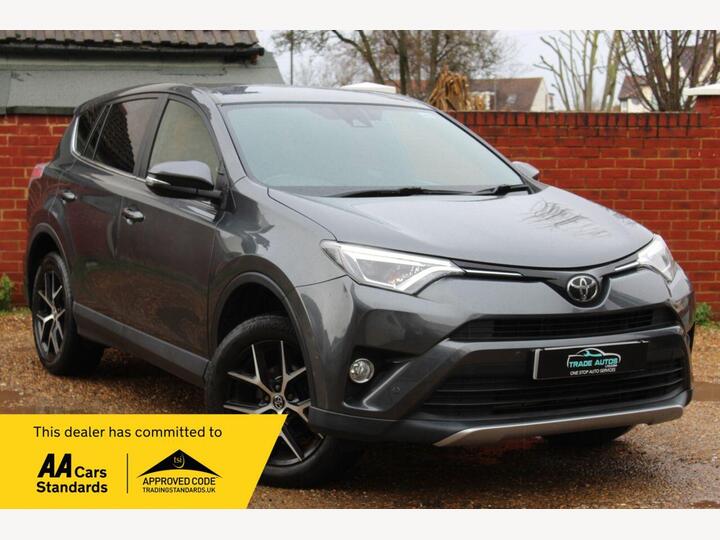 Toyota RAV4 2.0 V-Matic Icon CVT 4WD Euro 6 (s/s) 5dr (Safety Sense, SNav)