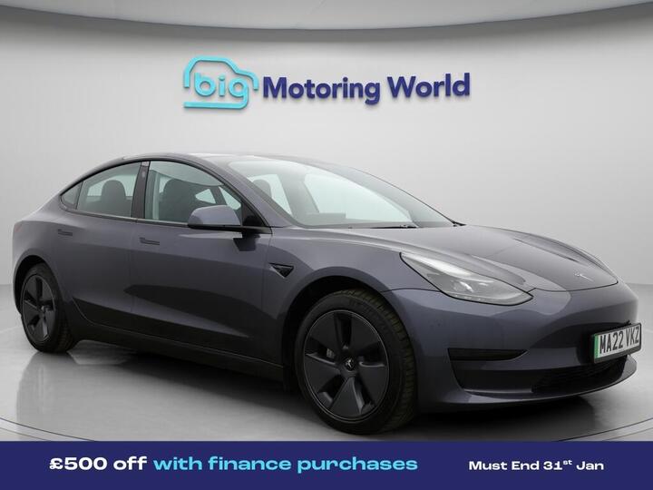 Tesla Model 3 Standard Range Plus Auto RWD 4dr