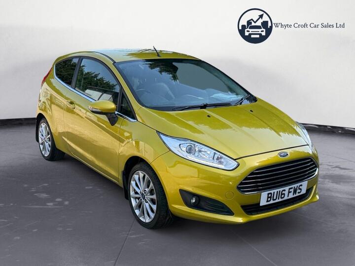 Ford Fiesta 1.0T EcoBoost Titanium X Euro 6 (s/s) 3dr