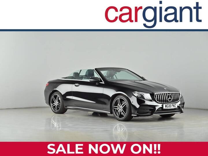 Mercedes-Benz E Class 2.0 E220d AMG Line (Premium) Cabriolet G-Tronic+ Euro 6 (s/s) 2dr