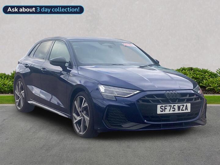 Audi A3 2.0 TDI 35 Black Edition Sportback S Tronic Euro 6 (s/s) 5dr