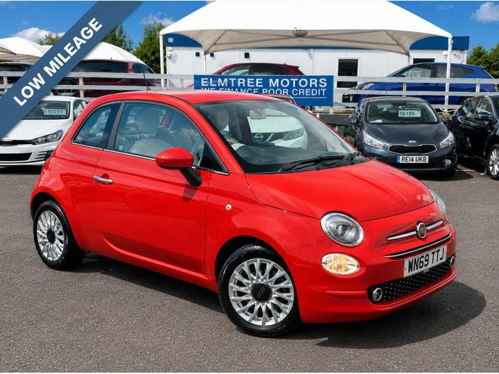 Fiat 500 1.2 Lounge Euro 6 (s/s) 3dr