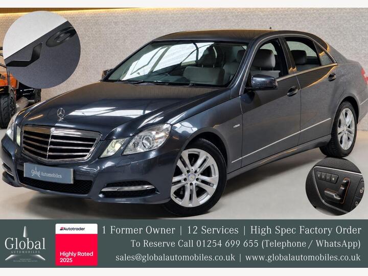 Mercedes-Benz E CLASS 3.0 E350 CDI V6 BlueEfficiency Avantgarde G-Tronic Euro 5 4dr