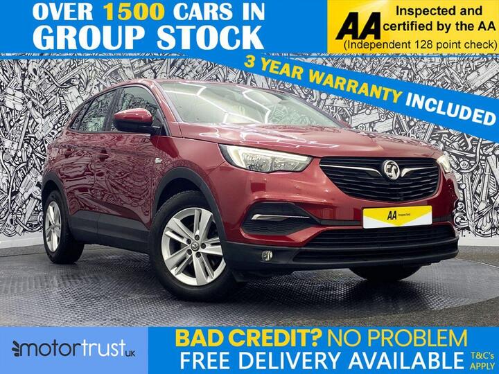 Vauxhall GRANDLAND X 1.2 Turbo SE Auto Euro 6 (s/s) 5dr Vauxhall GRANDLAND X 1.2 Turbo SE Auto Euro 6 (s/s) 5dr