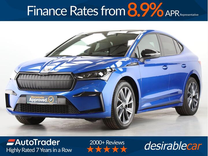 Skoda Enyaq 82kWh 85x SportLine Plus Coupe Auto 4WD 5dr (DC175kW)