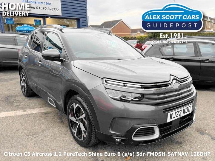 Citroen C5 Aircross 1.2 PureTech Shine Euro 6 (s/s) 5dr Citroen C5 Aircross 1.2 PureTech Shine Euro 6 (s/s) 5dr