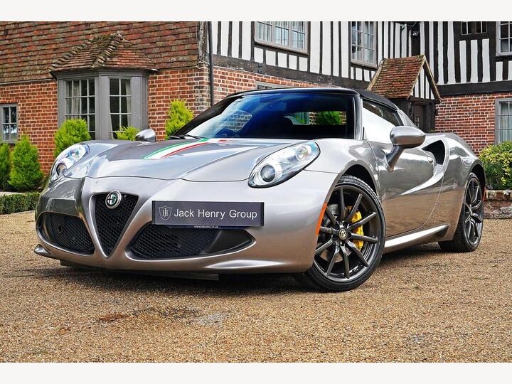 Alfa Romeo 4C 1750 TBi Spider TCT Euro 6 2dr Alfa Romeo 4C 1750 TBi Spider TCT Euro 6 2dr