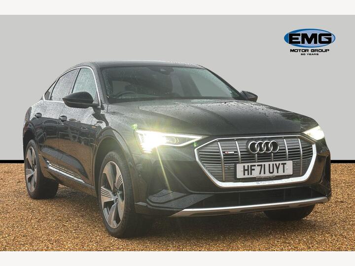 Audi E Tron Sportback 50 S Line Sportback Auto Quattro 5dr 71.2kWh (11kW Charger)