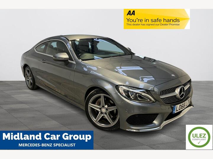 Mercedes-Benz C Class 2.1 C220d AMG Line G-Tronic+ Euro 6 (s/s) 2dr