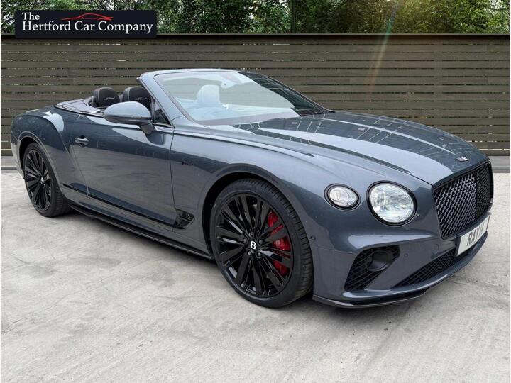 Bentley CONTINENTAL 6.0 W12 GTC Speed Auto 4WD Euro 6 2dr Bentley CONTINENTAL 6.0 W12 GTC Speed Auto 4WD Euro 6 2dr