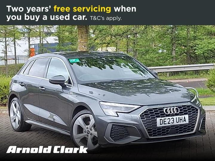 Audi A3 1.0 TFSI 30 S Line Sportback S Tronic Euro 6 (s/s) 5dr