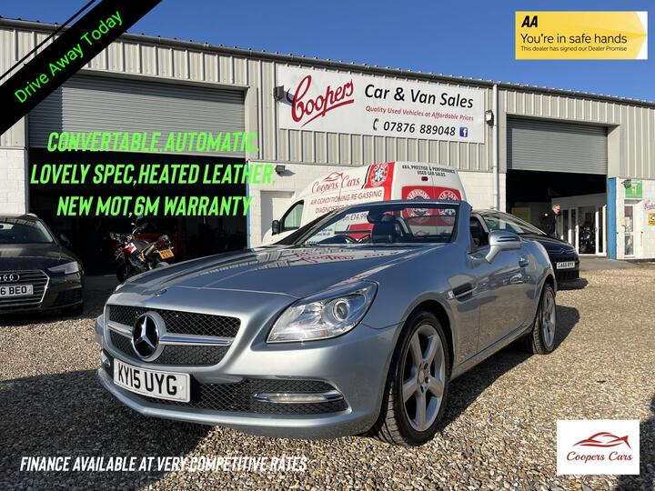Mercedes-Benz SLK 2.1 SLK250 CDI G-Tronic+ Euro 5 (s/s) 2dr