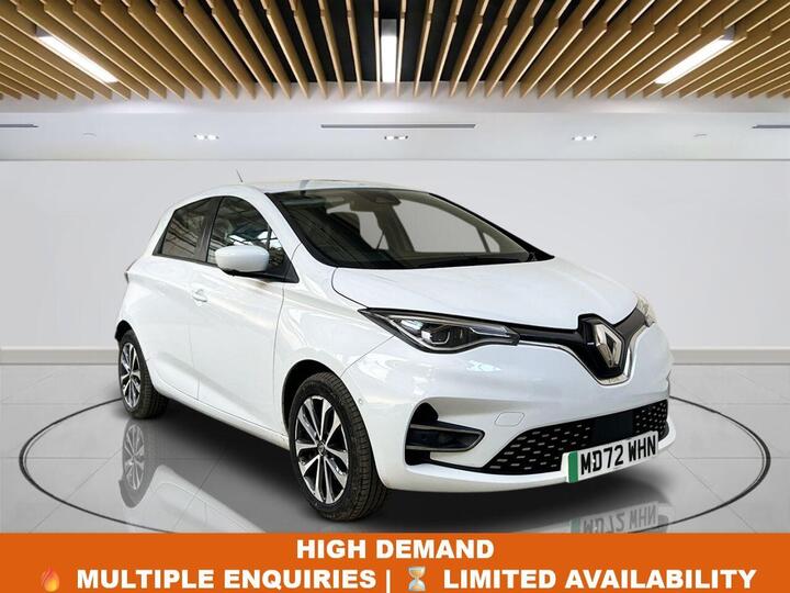 Renault ZOE R135 EV50 52kWh GT Line + Auto 5dr (Rapid Charge)