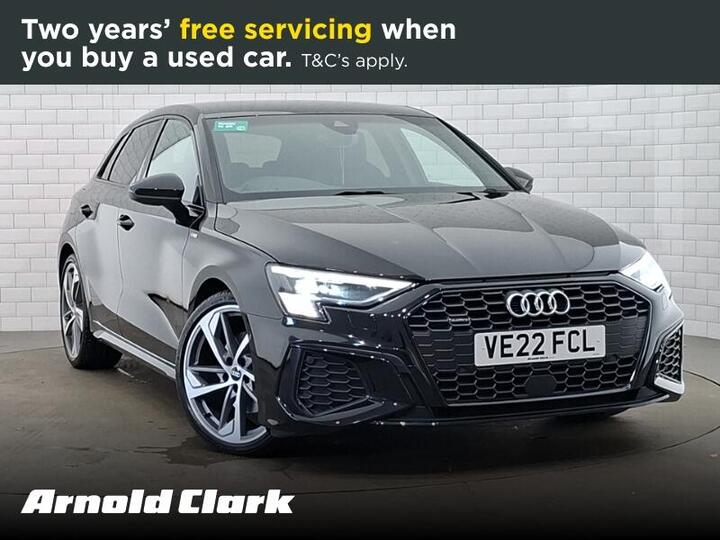 Audi A3 2.0 TFSI 40 Edition 1 Sportback S Tronic Quattro Euro 6 (s/s) 5dr