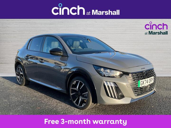 Peugeot E-208 51kWh GT Auto 5dr (7.4kW Charger)