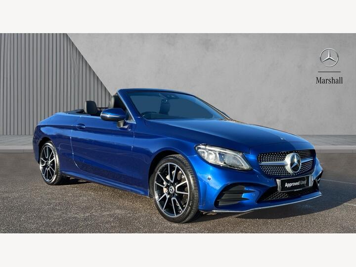 Mercedes-Benz C Class 2.0 C220d AMG Line (Premium) Cabriolet G-Tronic+ 4MATIC Euro 6 (s/s) 2dr