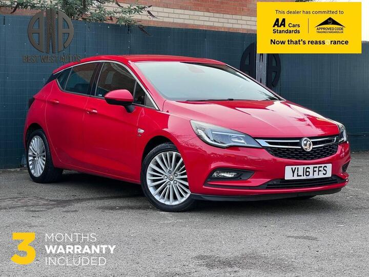 Vauxhall ASTRA 1.4i Turbo Elite Nav Euro 6 5dr