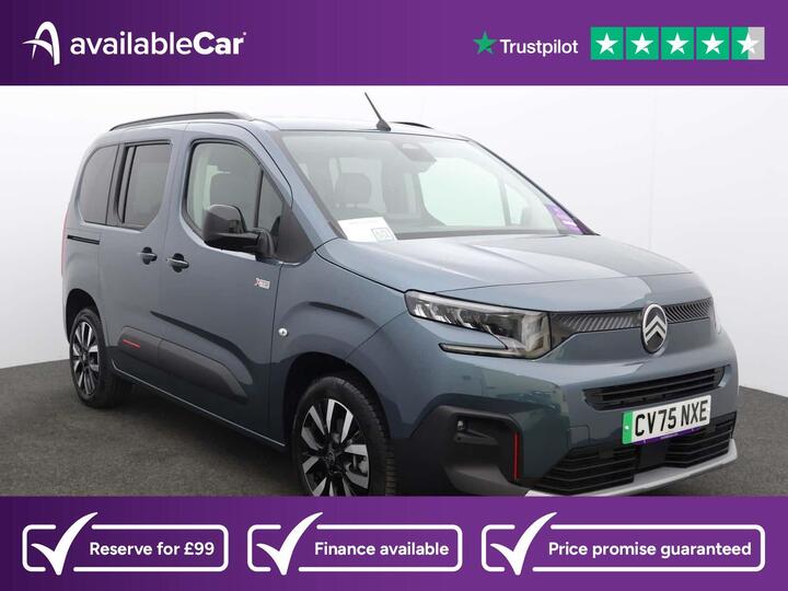 Citroen E-Berlingo 52kWh MAX M Auto 5dr (7.4kW Charger)