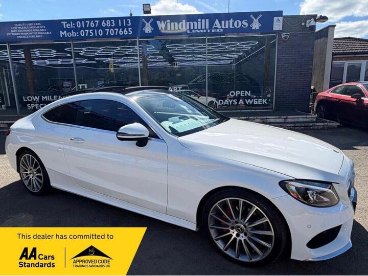 Mercedes-Benz C-CLASS 2.1 C220d AMG Line (Premium) G-Tronic+ Euro 6 (s/s) 2dr