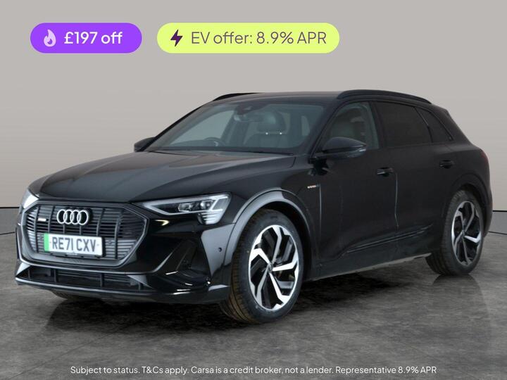 Audi E-tron 50 Black Edition Auto Quattro 5dr 71.2kWh (11kW Charger)