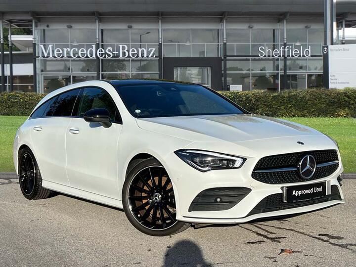 Mercedes-Benz CLA Class 2.0 CLA220d AMG Line Night Edition (Premium Plus) Shooting Brake 8G-DCT Euro 6 (s/s) 5dr Mercedes-Benz CLA Class 2.0 CLA220d AMG Line Night Edition (Premium Plus) Shooting Brake 8G-DCT Euro 6 (s/s) 5dr