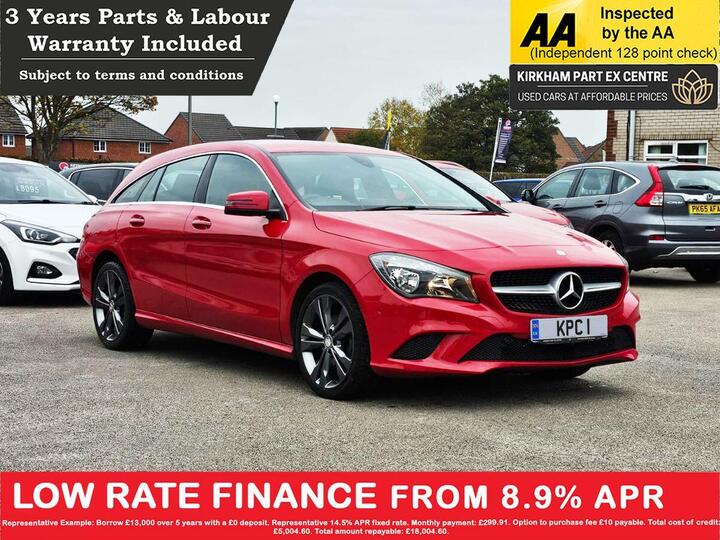 Mercedes-Benz CLA 2.1 CLA200 CDI Sport Shooting Brake 7G-DCT Euro 6 (s/s) 5dr Mercedes-Benz CLA 2.1 CLA200 CDI Sport Shooting Brake 7G-DCT Euro 6 (s/s) 5dr